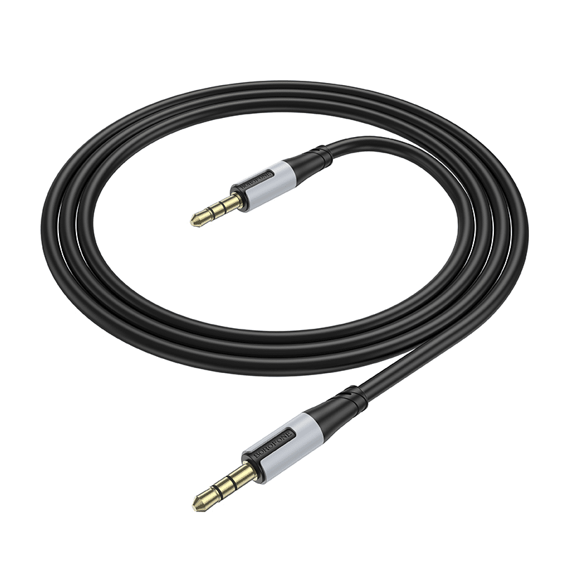 Borofone kabel BL19 Creator - 3,5 mm jack na 3,5 mm jack - 1 metar crni