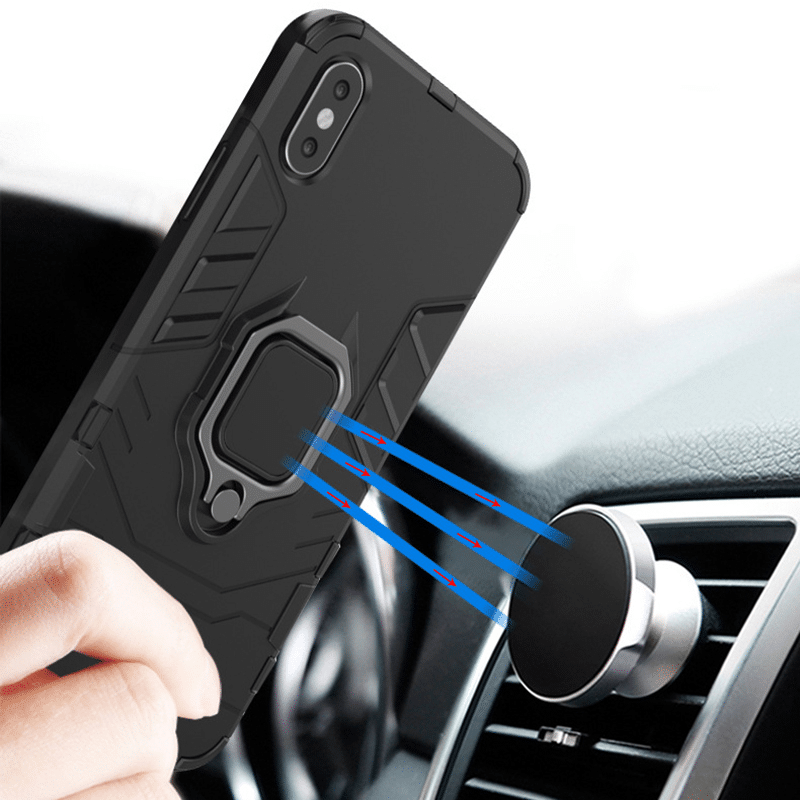 Ring Armor Case za Xiaomi Redmi Note 11S 5G / Poco M4 Pro 5G crna