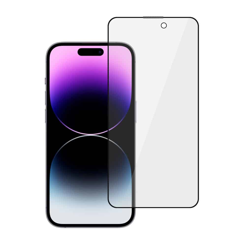 Kaljeno staklo Privacy Titanium za iPhone 14 Pro