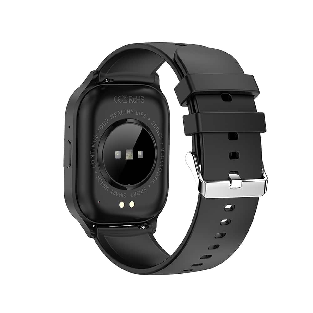 Blavec Smartwatch W18 Hellia HD AMOLED - crni
