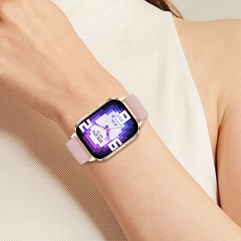 Blavec Smartwatch W18 Hellia HD AMOLED – pink