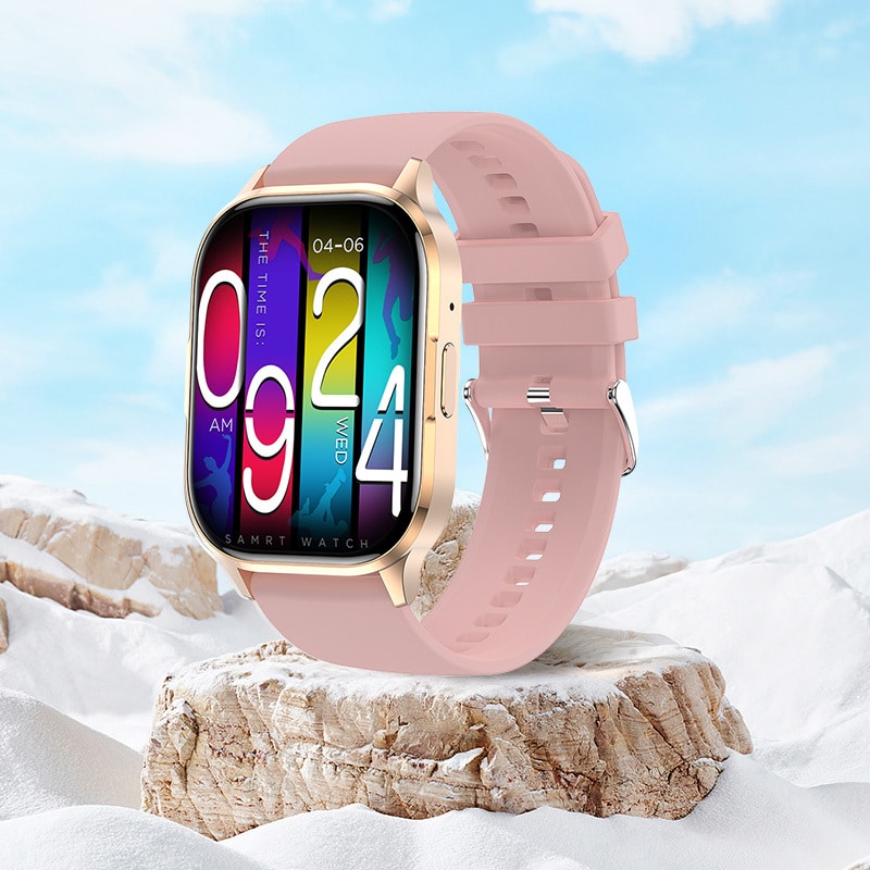 Blavec Smartwatch W18 Hellia HD AMOLED – pink