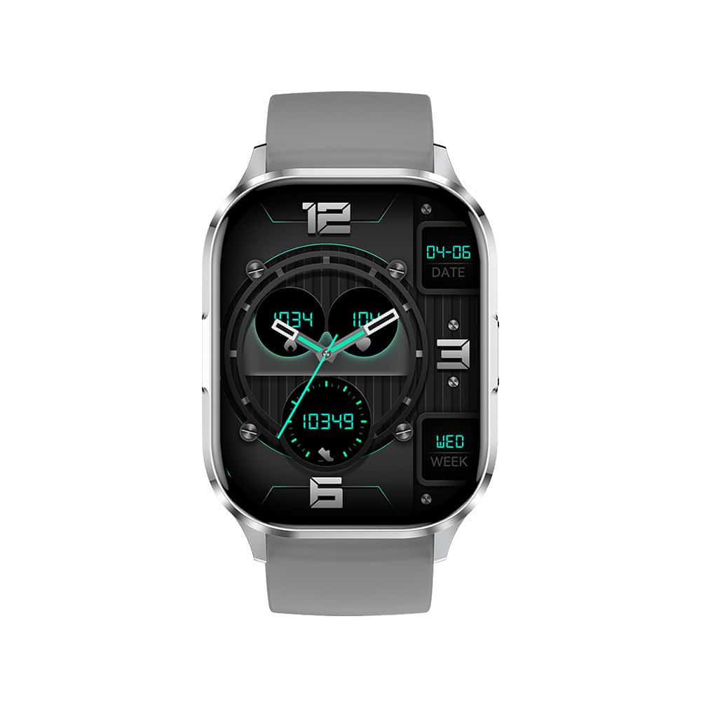 Blavec Smartwatch W18 Hellia HD AMOLED – sivi