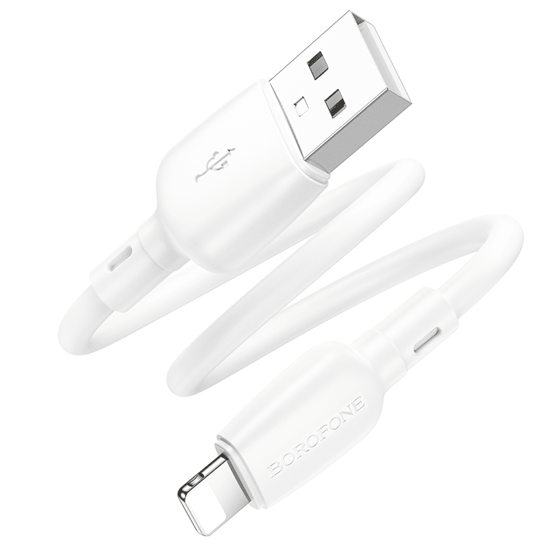 Borofone kabel BX93 Super Power - USB to Lightning - PD 20W - 25 cm bijeli