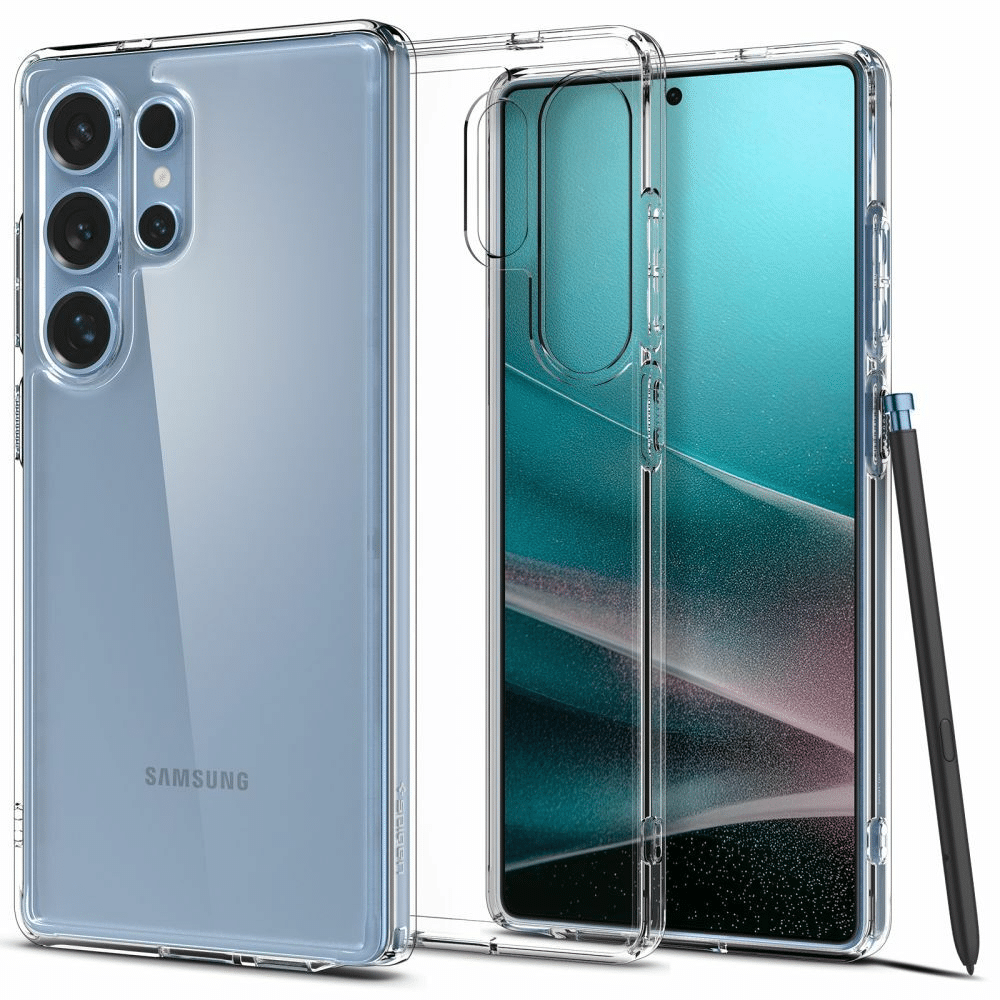 SPIGEN Ultra Hybrid maska ACS08961 za Samsung Galaxy S25 Ultra - Crystal Clear