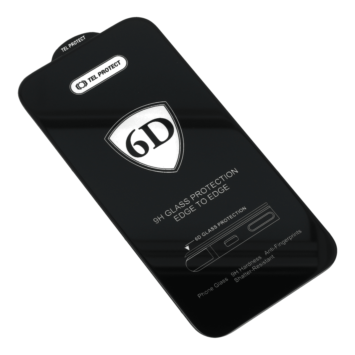Full Glue 6D kaljeno staklo za XIAOMI REDMI NOTE 14 crno