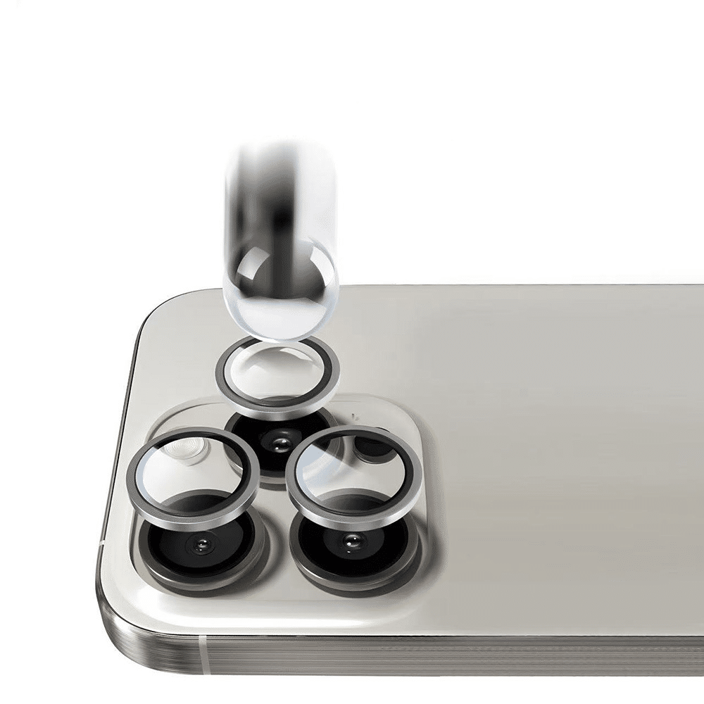Kaljeno staklo Tel Protect Titanium Lens 99% AR na kameri za Samsung Galaxy S25 transparent (leće 3 kom.)