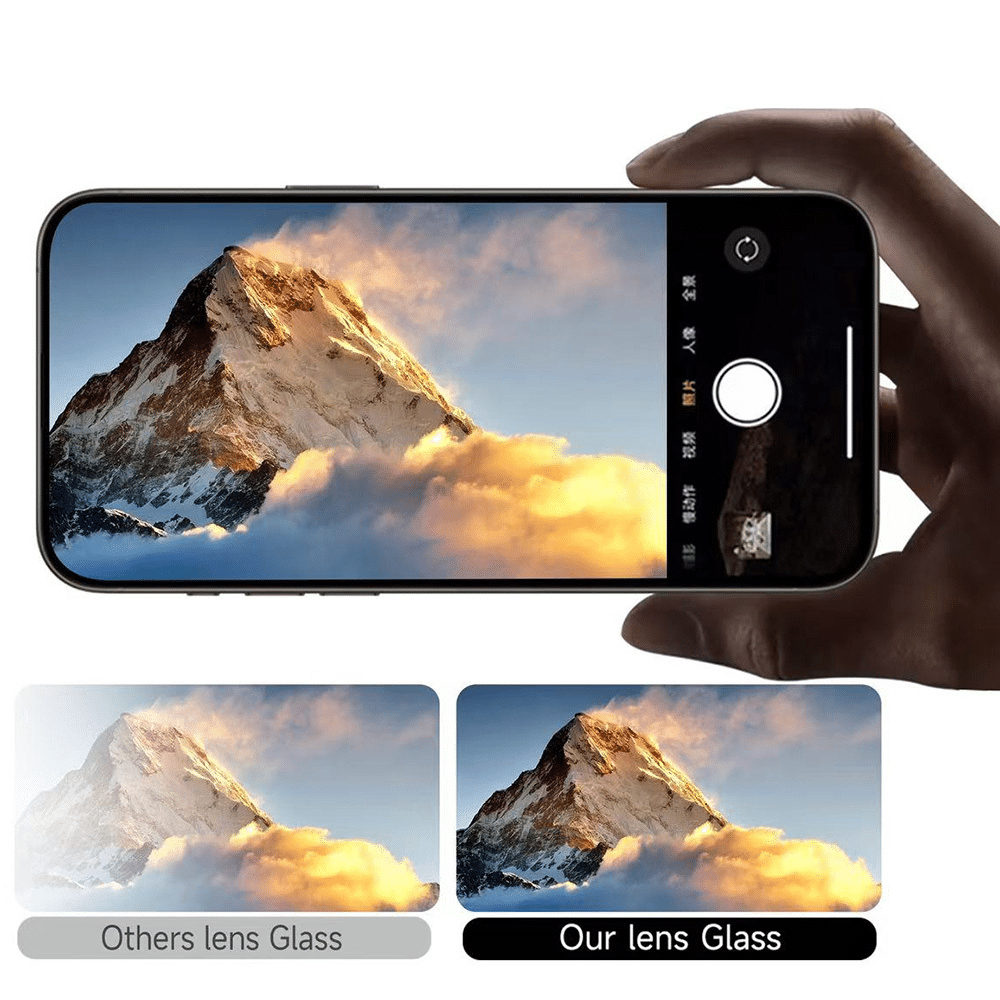 Kaljeno staklo Tel Protect Titanium Lens 99% AR na kameri za Samsung Galaxy S25 Ultra transparent (leće 5 kom)