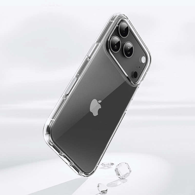 Prozirna maskica Rock Crystal Shield serije za iPhone 17 Pro