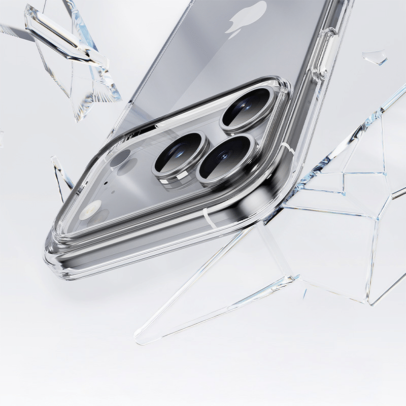 Prozirna maskica Rock Crystal Shield serije za iPhone 17 Pro Max