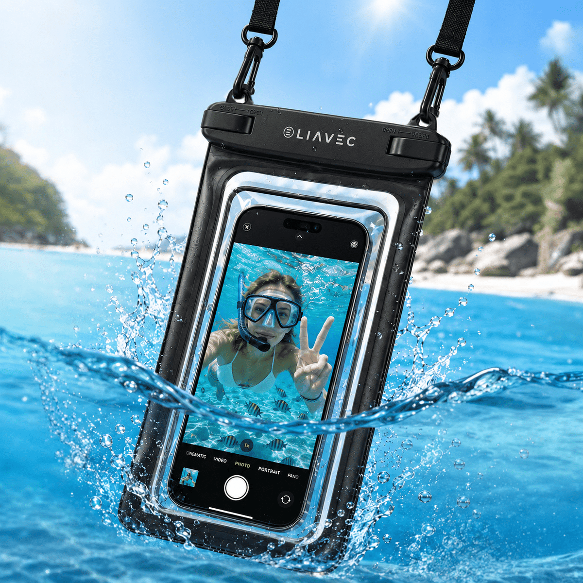 Liavec Aqua Univerzalna IPX8 vodootporna torbica