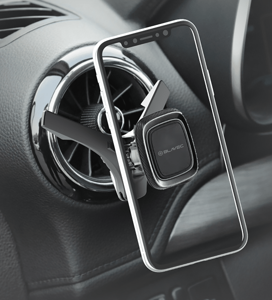 Blavec BH-09 Magnetni držač za ventilacijski otvor automobila (BH09-MAVB) crni