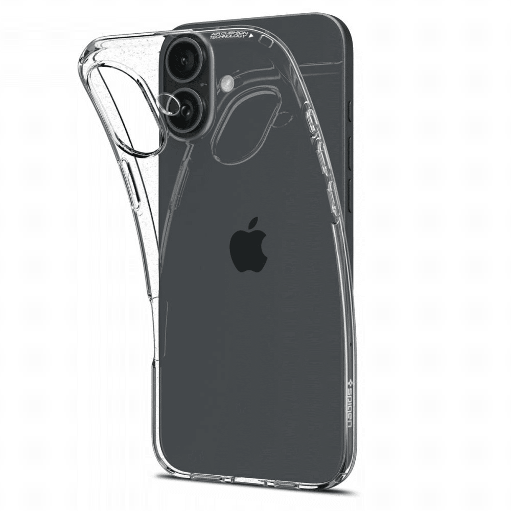 SPIGEN Liquid Crystal ACS08190 maska za iPhone 16 - Crystal Clear