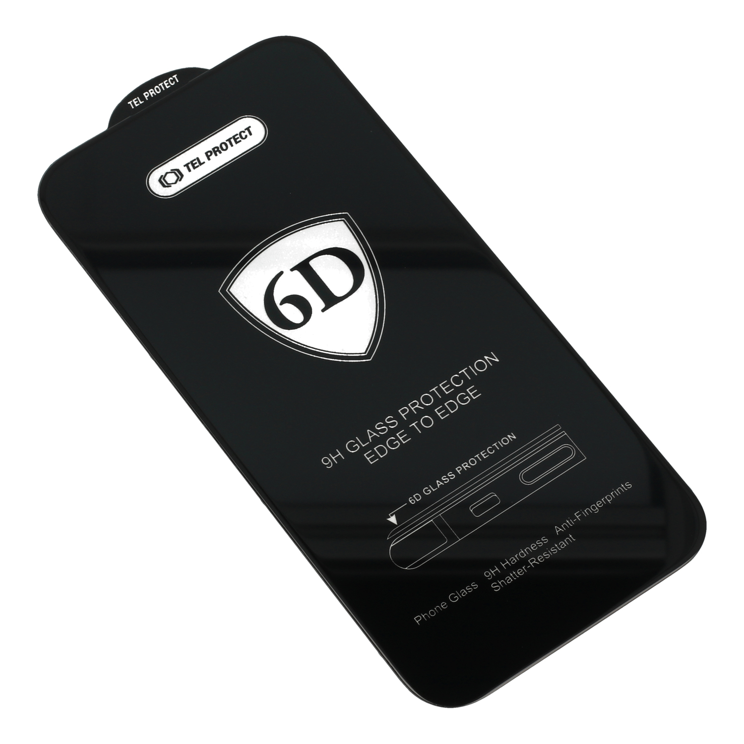 Kaljeno staklo Tel Protect Full Glue 6D za REALME 14T sa crnim rubom