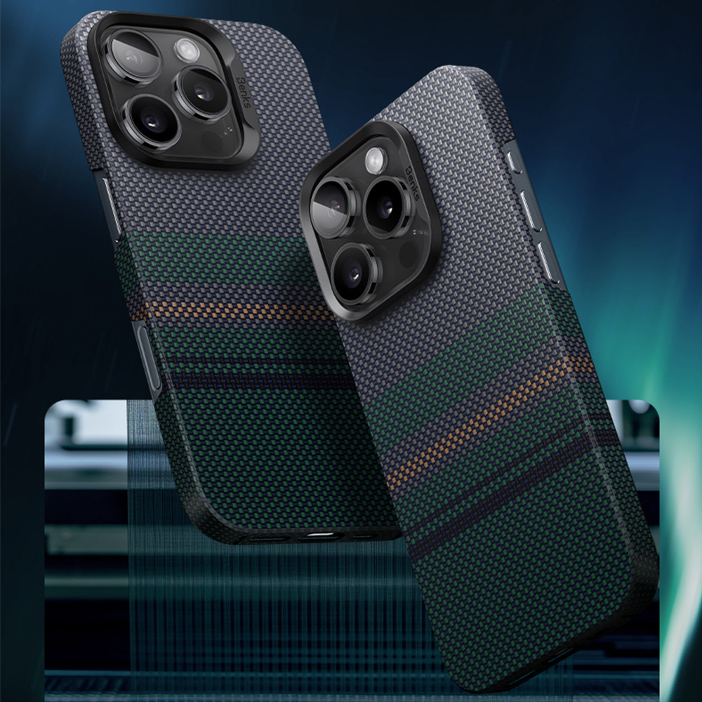 Benks Magnetic Armor Air Aurora Kevlar 600D maskica za iPhone 16 Pro Max