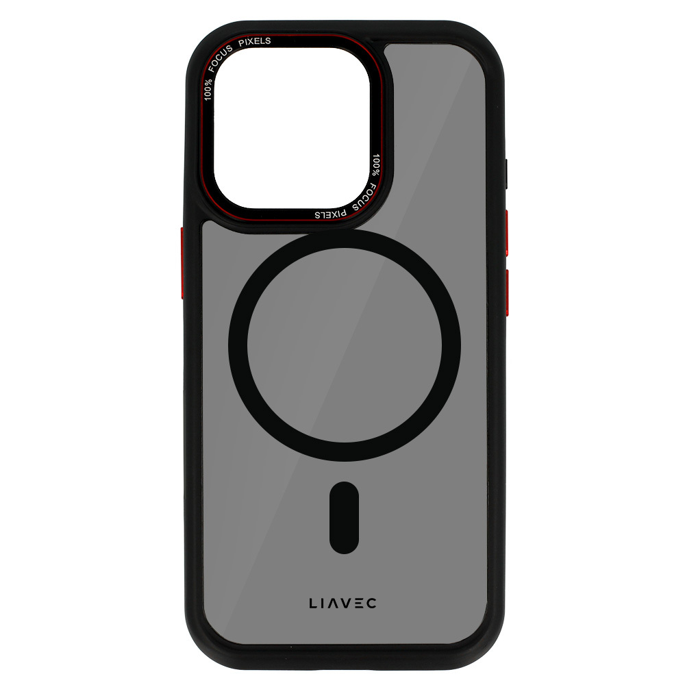 Liavec Hybrid Smoke Magsafe maska za iPhone 15 Pro Max