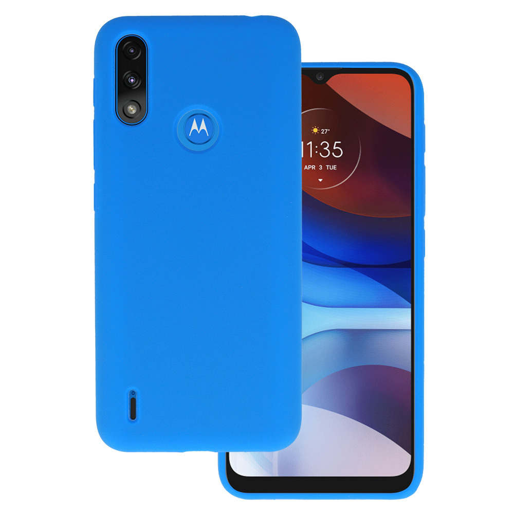 Silikonska Lite maskica za Motorola Moto E7 Power/E7i Power plava