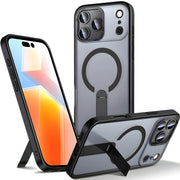 Zaštitna futrola Hybrid Armor X s MagSafe i postoljem za Samsung Galaxy S25 FE - Crna KP39677