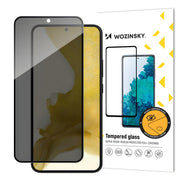 Wozinsky Privacy Glass tvrđeno staklo za Samsung Galaxy S25 - Crna KP39717