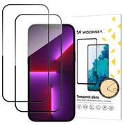 Wozinsky zaštitno staklo 2kom za Apple iPhone 17/iPhone 16 Pro - Crna KP39718