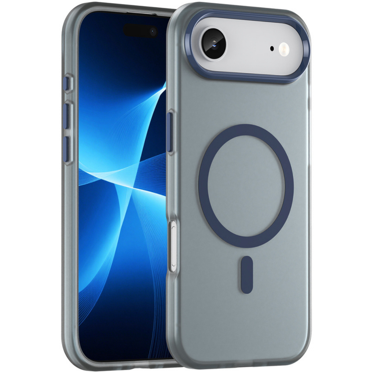 Magnetic Abrasive futrola za Apple iPhone 17 Air - Plava KP41267