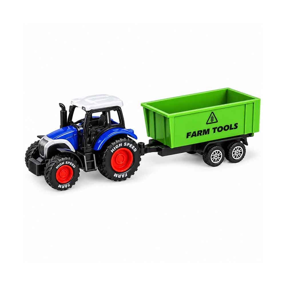 Traktor s prikolicom Die-Cast Farm Truck - Model 01