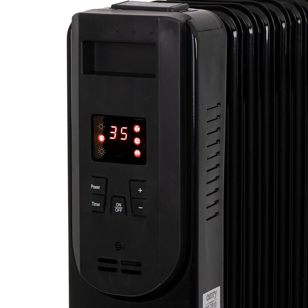 Uljni radijator, LED, sa daljinskim upravljačem 13 rebara, Camry CR 7814