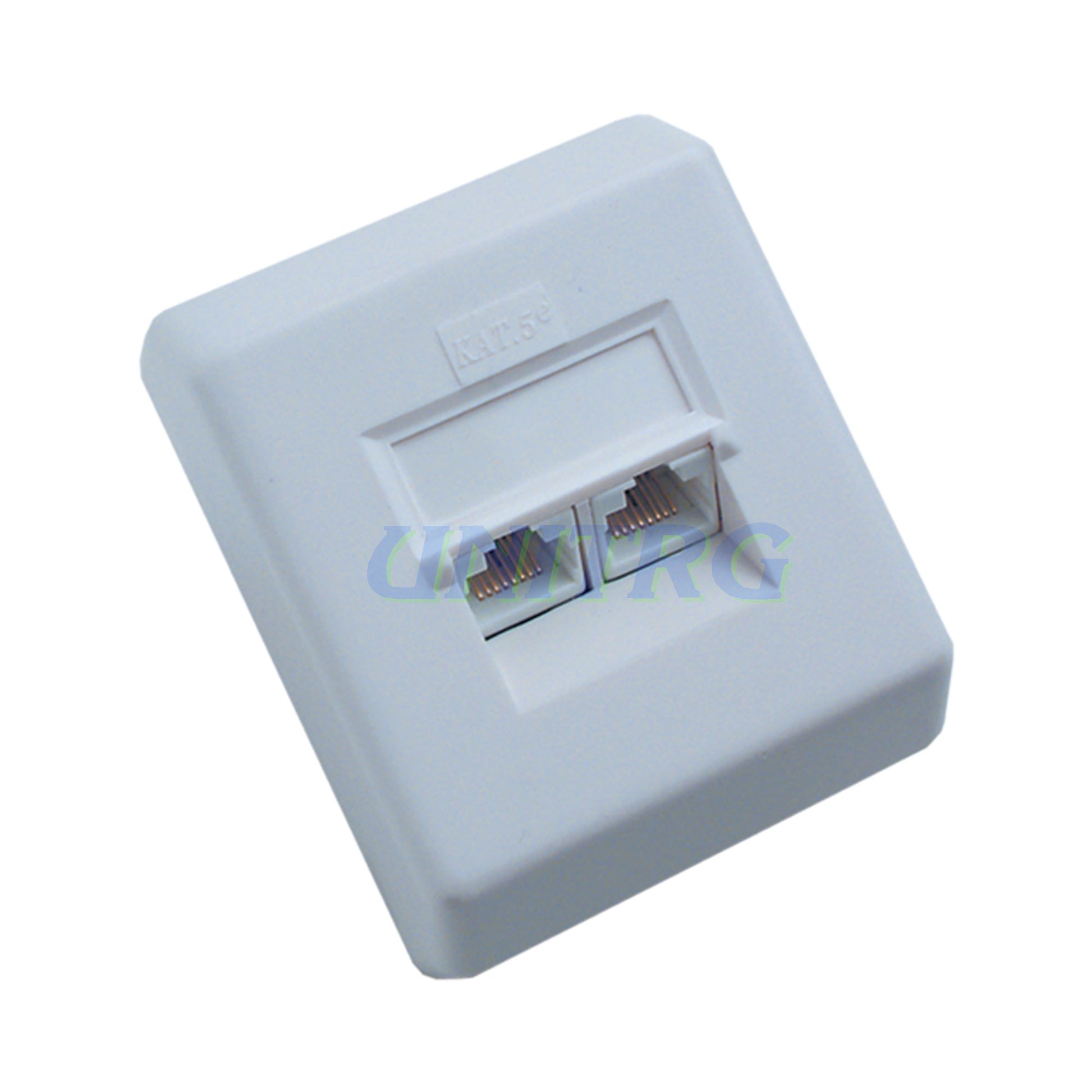 Utičnica Cat5e 2xRJ45 nadžbukna
