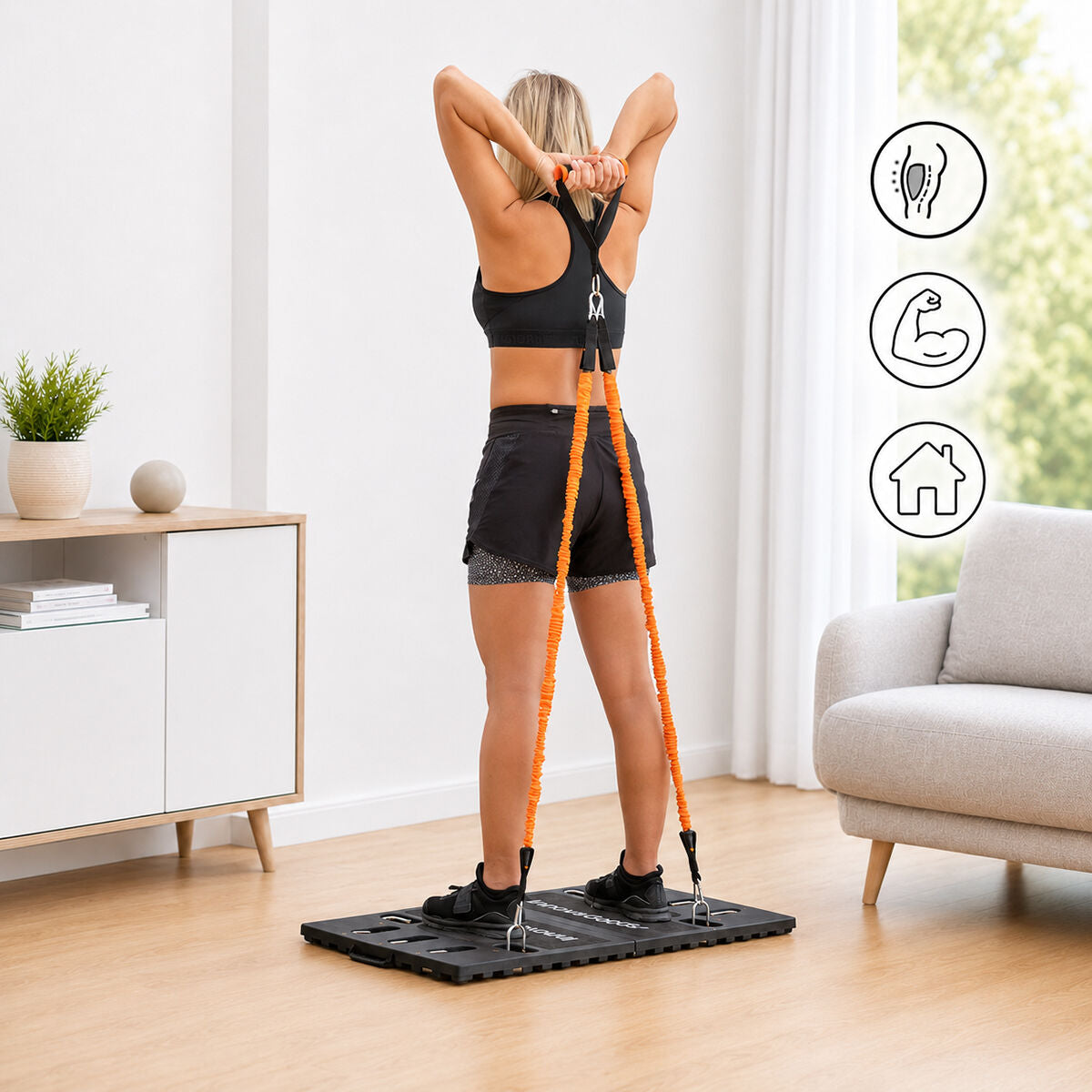 Integralni Prijenosni Sustav Treninga s Vodičem za Vježbanje Gympak Max InnovaGoods