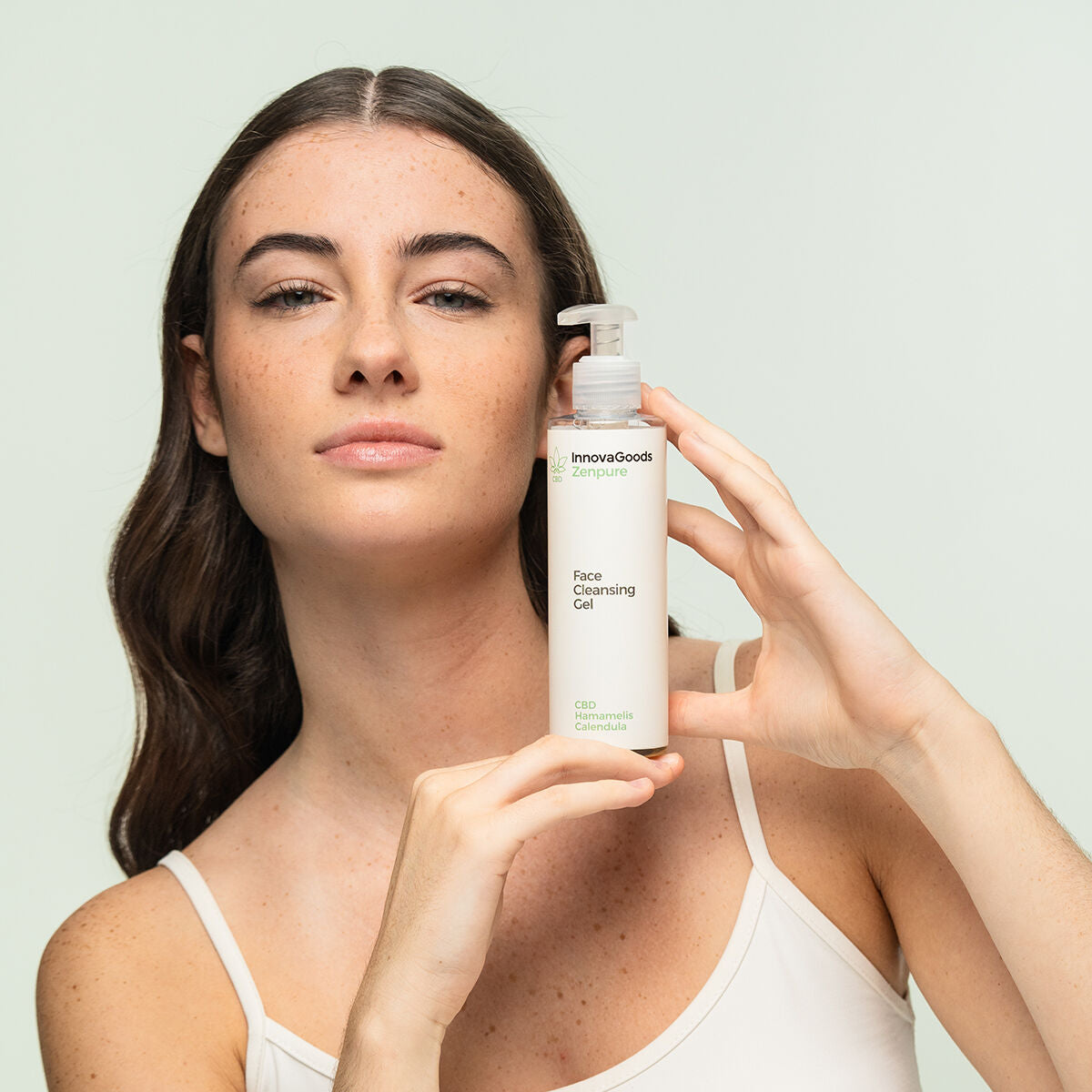 Gel za Čišćenje Lica CBD Zenpure InnovaGoods 200 ml
