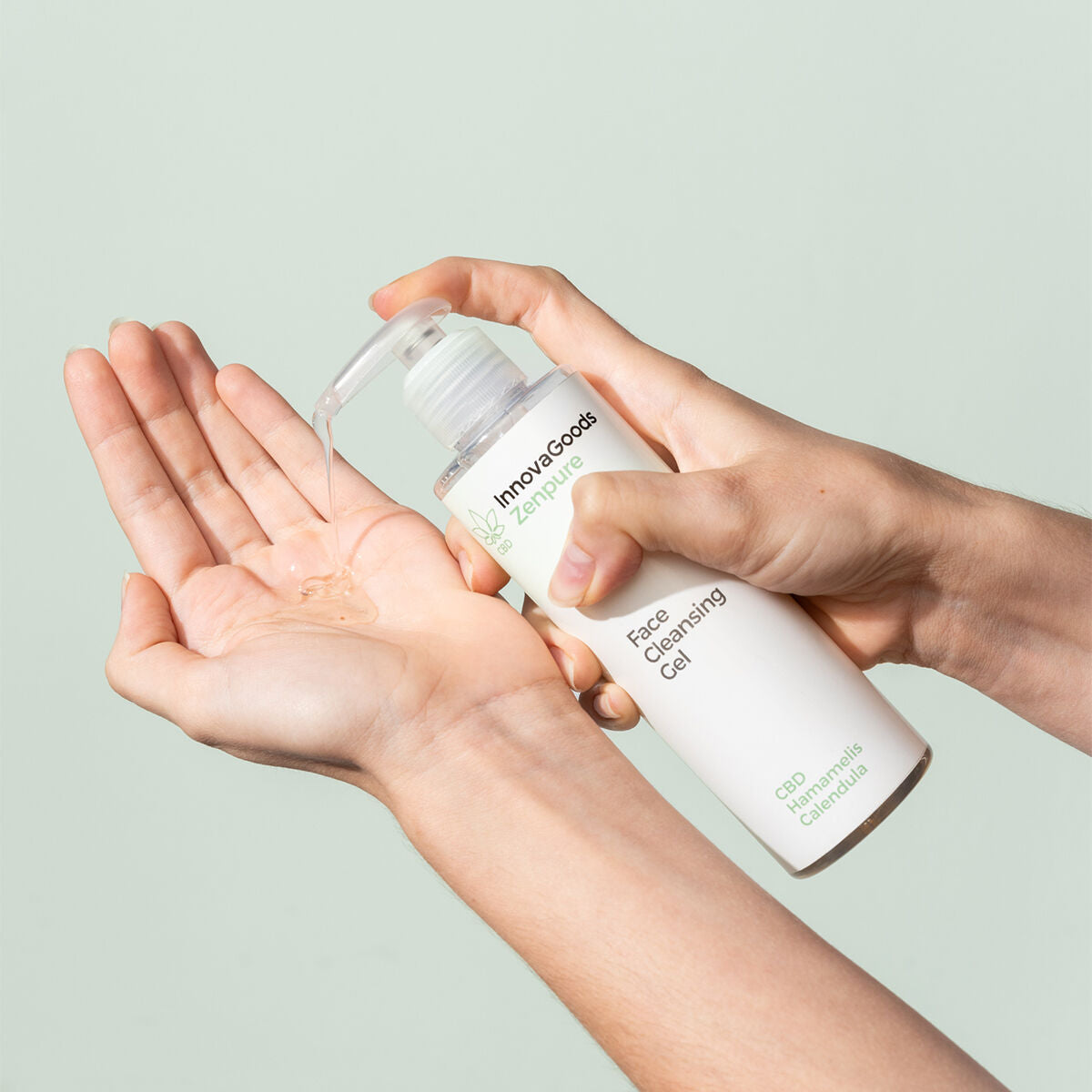 Gel za Čišćenje Lica CBD Zenpure InnovaGoods 200 ml