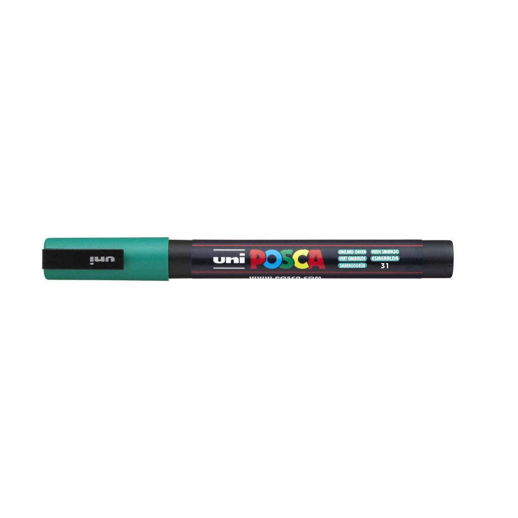 Marker Uni pc-3m Posca smaragdno zeleni (emerald)
