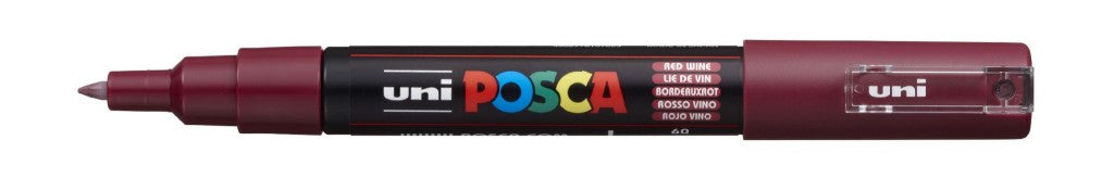 Marker Uni pc-1m Posca crveni_boja vina