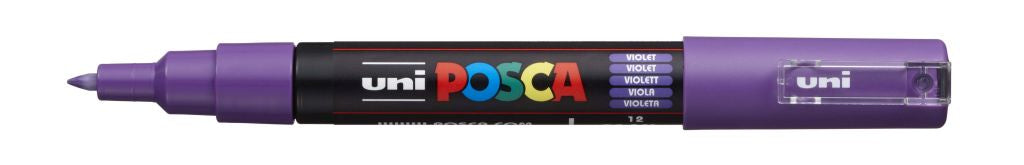 Marker Uni pc-1m Posca ljubičasti