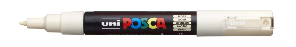 Marker Uni pc-1m slonova kost (ivory)