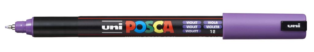 Marker Uni pc-1mr Posca ljubičasti