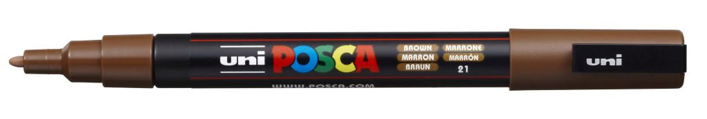 Marker Uni pc-3m Posca smeđi