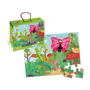 Puzzle velike podne na životinje, 35 komada Kukci