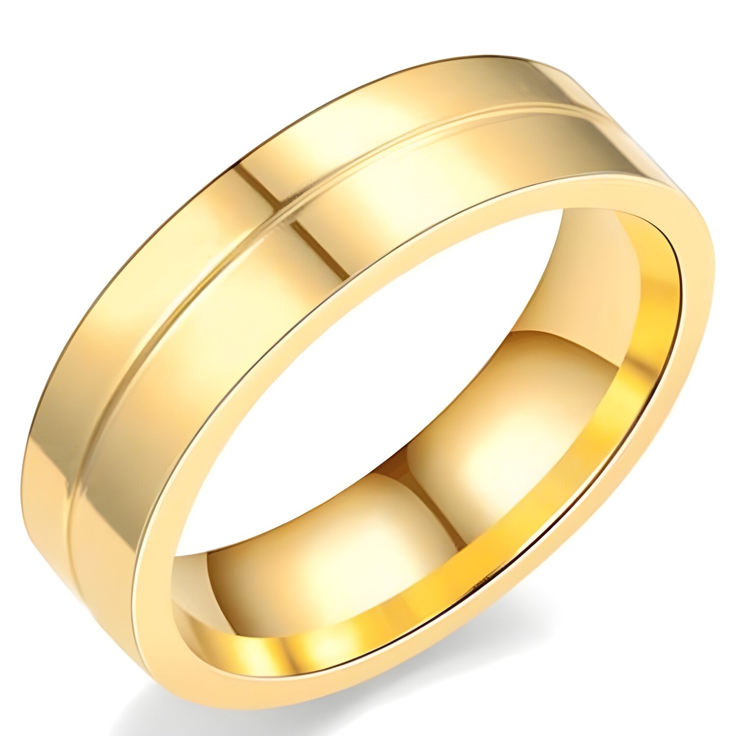 Muški Prsten VE-17368 - Zlatna / 57mm KP17368