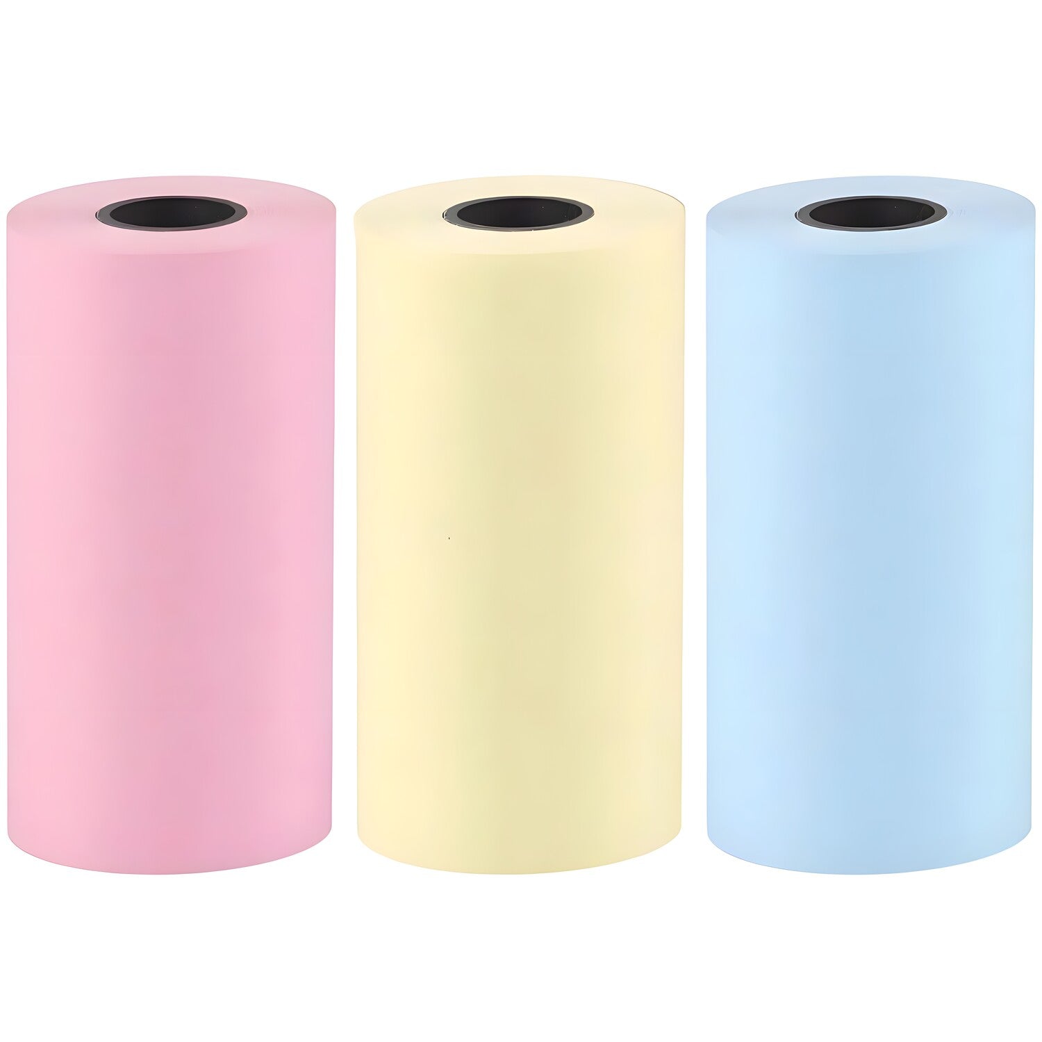 Set šarenih papirnatih rolni za mini termalnu printer Cat HURC9 – Ružičasta / Plava / Zelena / 3 kom KP36824