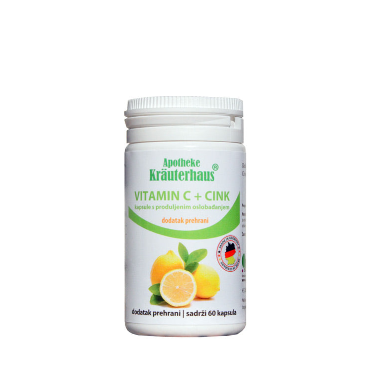 Vitamin C + Cink: Snažna kombinacija za jačanje imuniteta i zaštitu zdravlja
