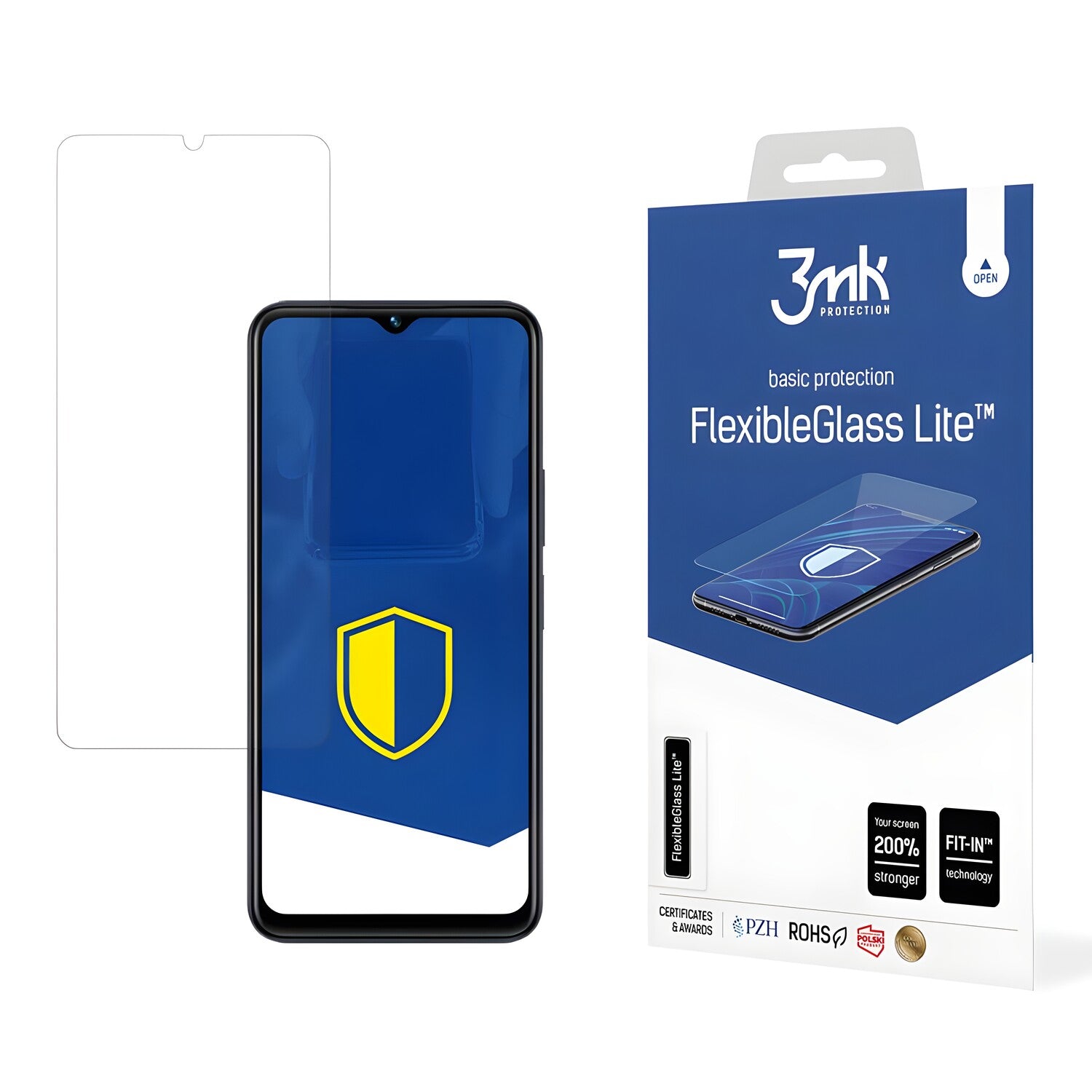 FlexibleGlass Lite™ zaštitno staklo za Vivo Y35 4G - Prozirna KP22721