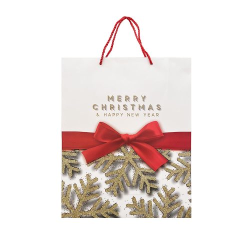 Božićne vrećice Merry Christmas Crvena