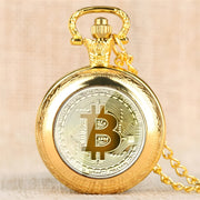 Džepni Sat Bitcoin - Zlatni KP5815