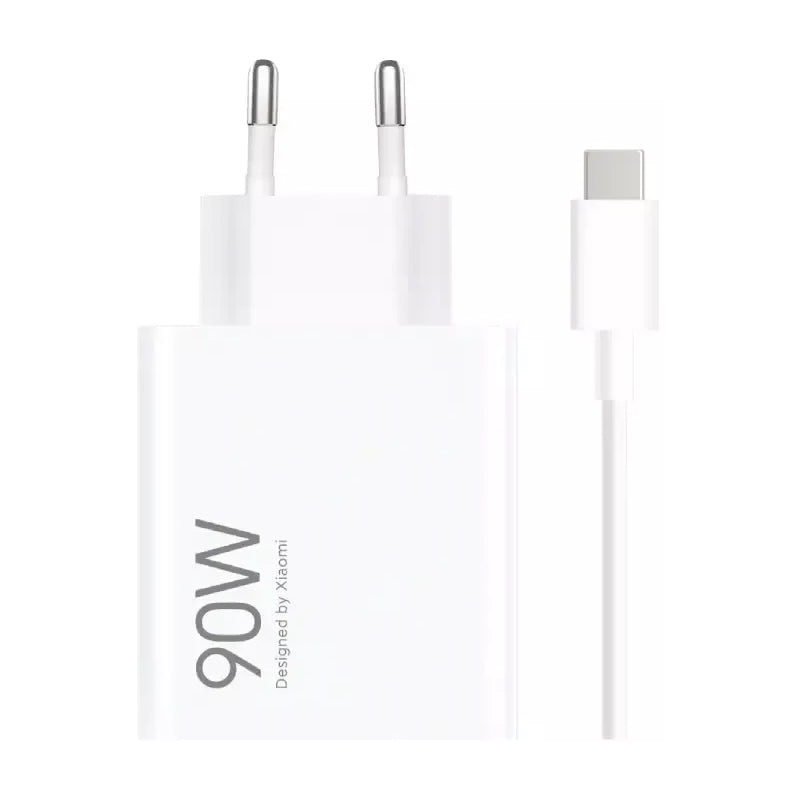 Zidni punjač Xiaomi HyperCharge Combo 90W 6.1A 1 x USB-A s USB-C kabelom bijeli