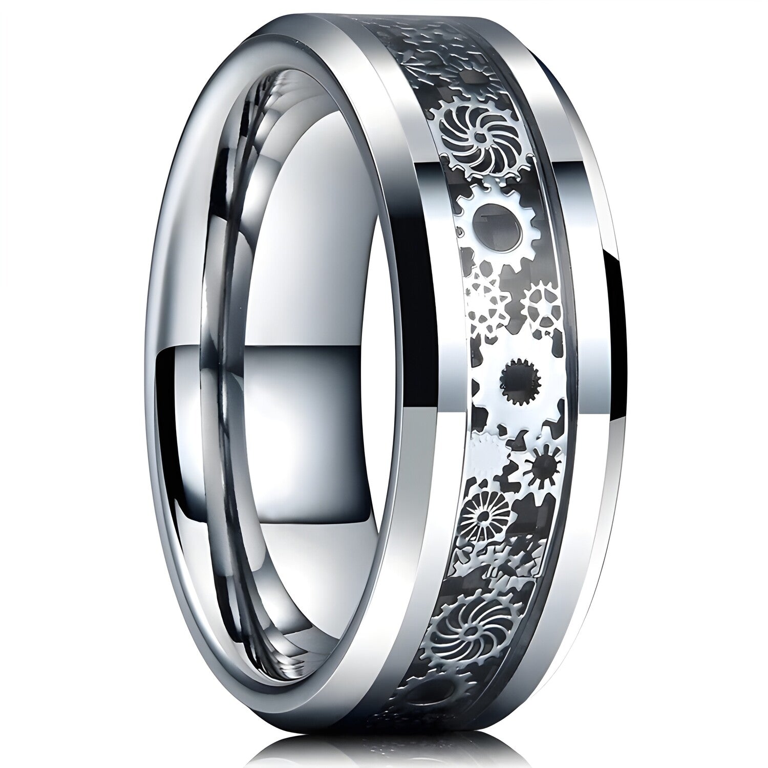 Prsten Wheels - Srebrna/59mm KP32389