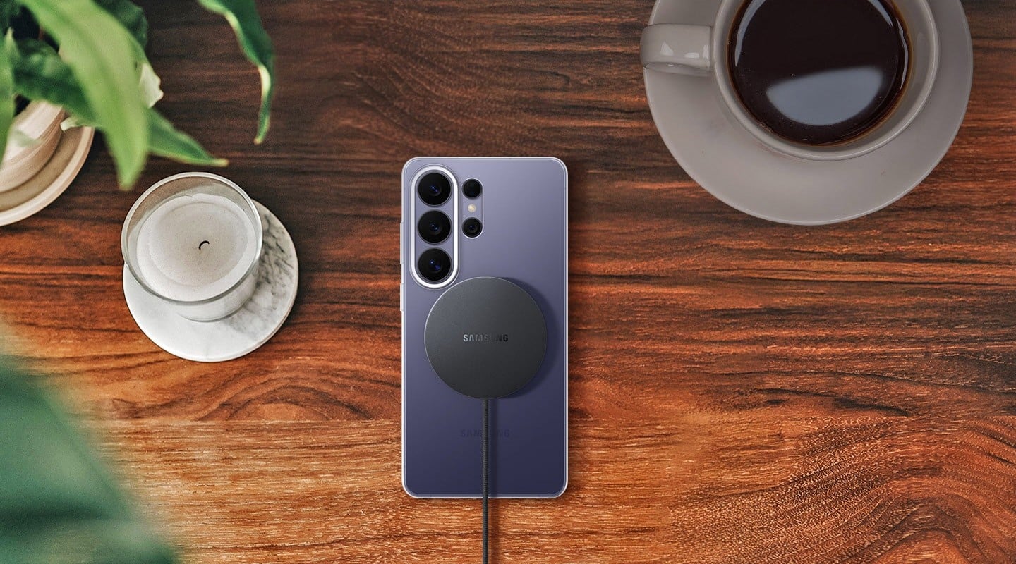 Samsung bežični punjač Qi2 brzo punjenje 25W tamno sivi EP-P2900BBEGWW