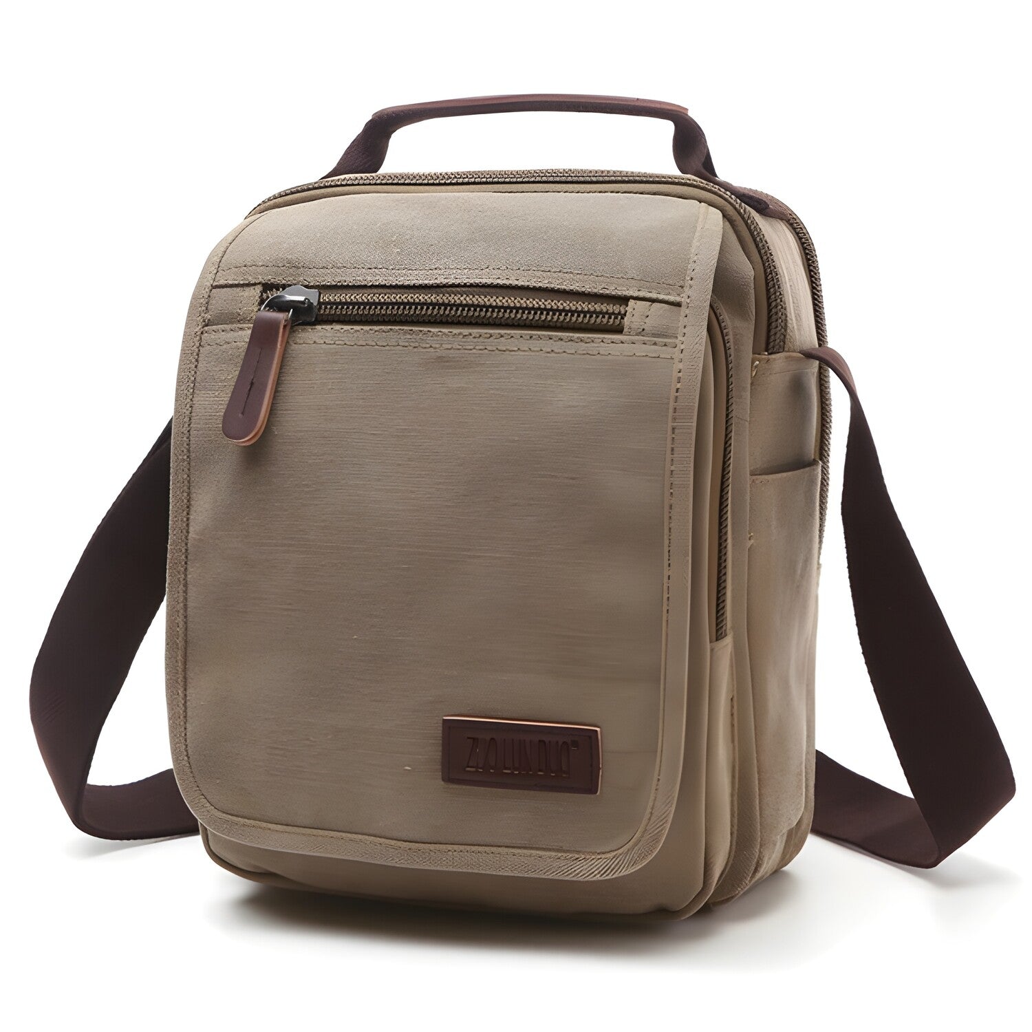 Muška Crossbody Torba ZUOLUNDUO - Khaki KP15418