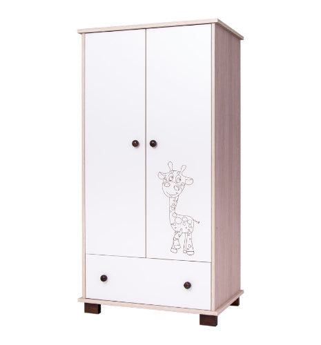 Drewex ormar Žirafica oak santana/white