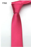 3 muške/ženske Skinny kravate u boji po izboru